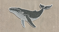 Whale Resin Bound Stencil 30"x45"